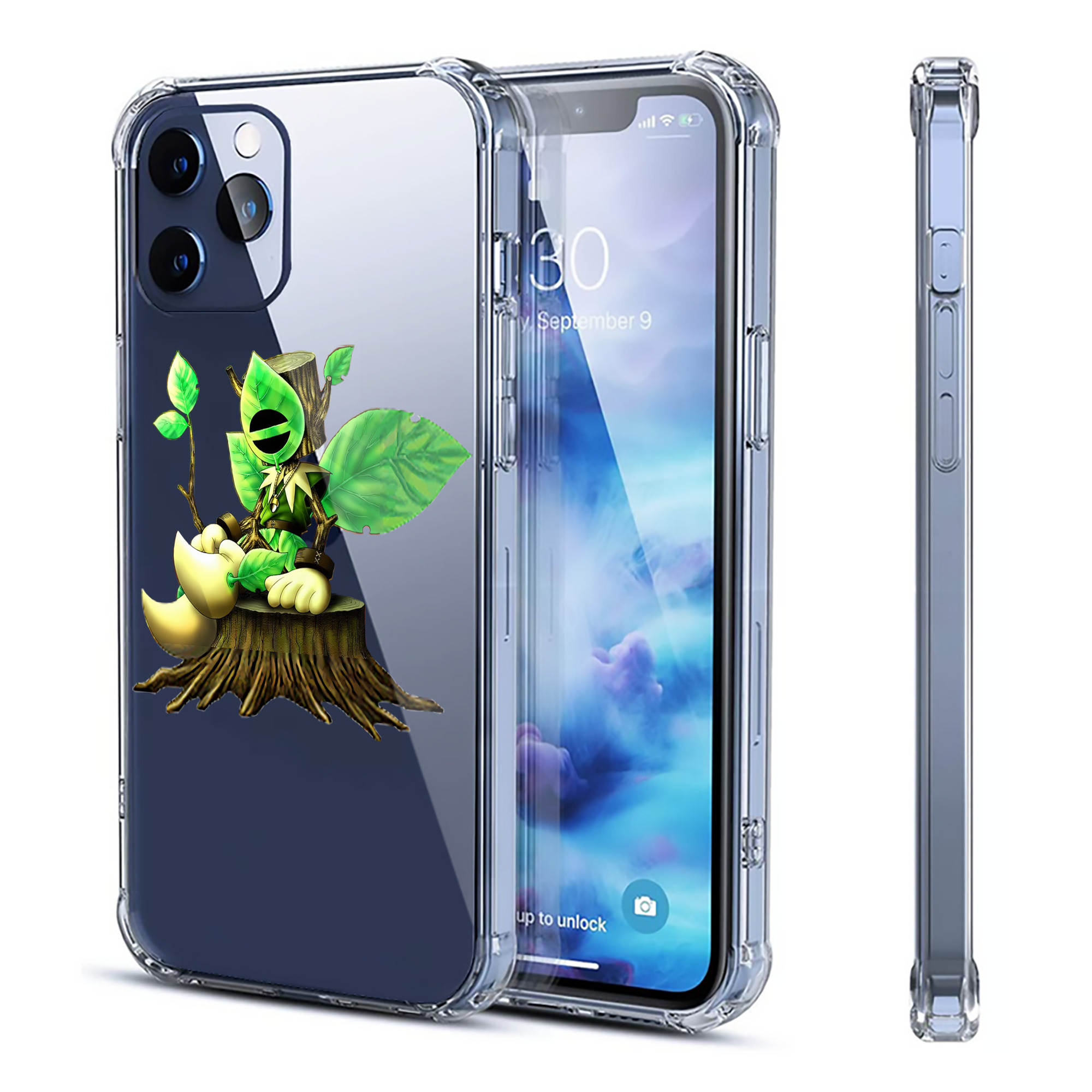 （画像用） 遊☆戯☆王 Yu-Gi-Oh! 【iPhone 12シリーズ対応】透明スマホケース（クリアソフトケース）